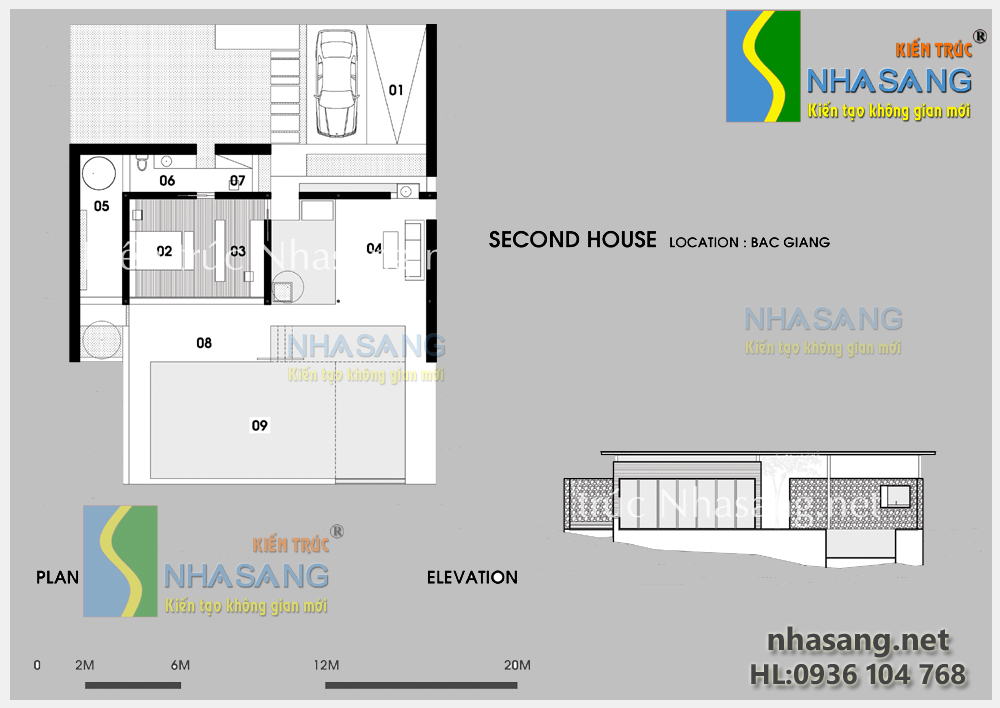 mẫu thiết kế nhà biệt thự đẹp 2-3 tầng hiện đại
